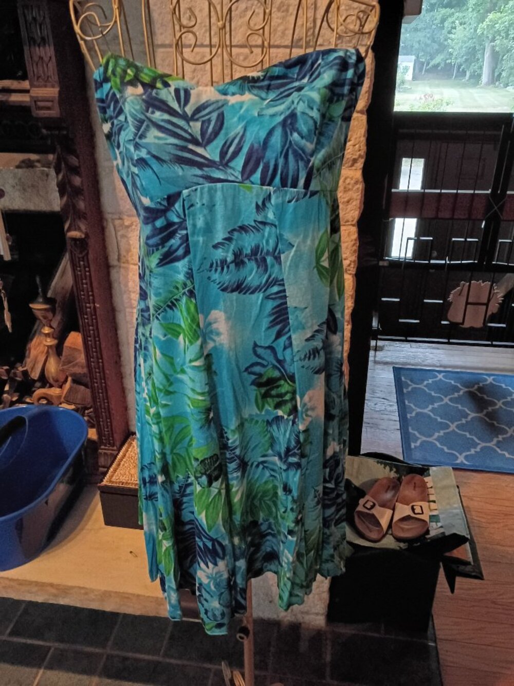 New Peppermint Bay strapless sundress Medium
